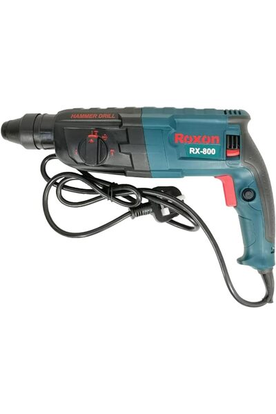 ROXON RX-800 Rotary Hammer Drill - 800W High Performance Tool with SDS Plus, ...