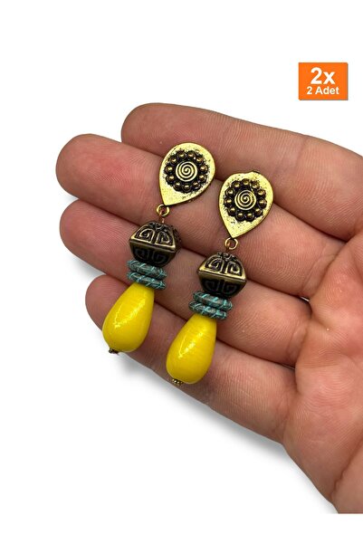 Bozhi أقراط مصنوعة يدويًا بتصميم خاص كهدية