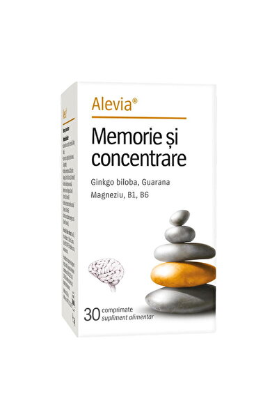 Alevia Memorie si Concentrare 30cpr