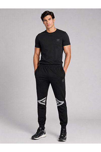 UMBRO North Pants Black Men's Cotton Sweatpants Td0024