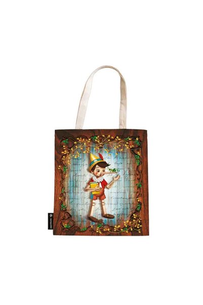 Paperblanks Geantă Pinocchio, textilă, 380 x 380 mm