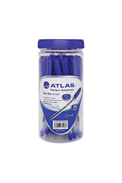 Atlas Tri-Grip Ball Pen 30 pcs Jar Set