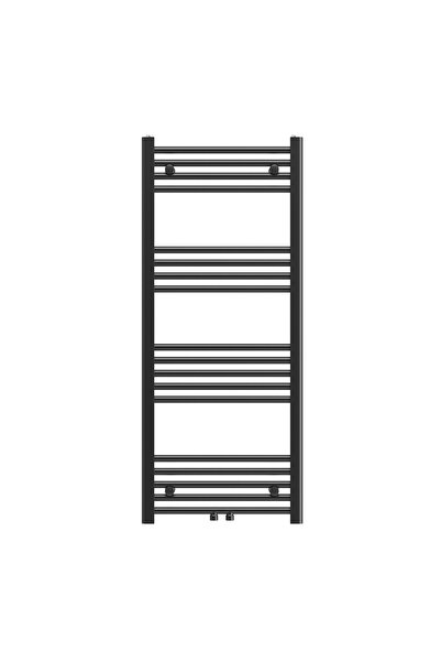Granitan Radiator baie Raven, scara, 120x50 cm, 486W, electric, Negru