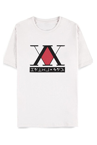 Pcmerch Tricou barbati, Pcmerch, Hunter x Hunter, alb, fabrica din material d...