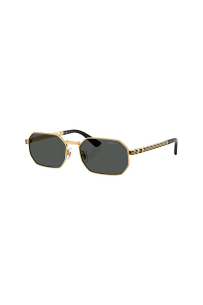 Versace Elif Optik VE 2299 100287 56 Ekartman UV400 Oval Metal Kadın Güneş Gö...