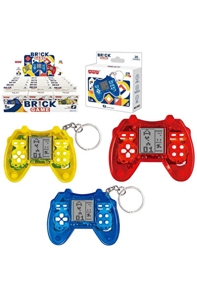 Trifox Breloc electronic Brick Game 26 jocuri multicolor