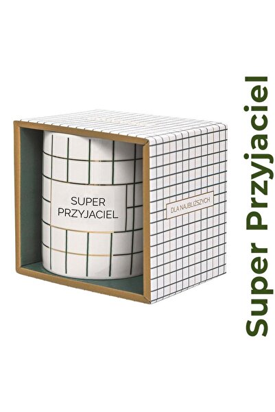 Be-Happy Gifts Cana portelan Super Prieten multicolor 350ml in cutie 0x9x13cm