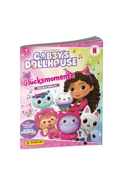 Panini Album cu abtibilduri Panini, sticker album Gabby's Dollhouse Momentele...