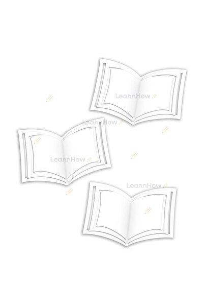 LearnHow Figurina set 3 elemente multicolor 0x21x31cm