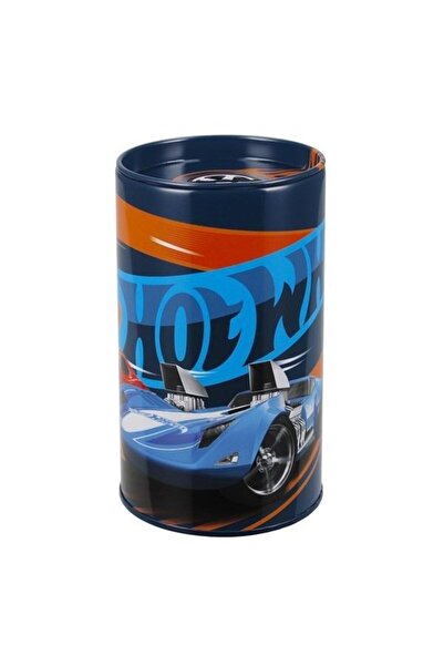 Starpak Pusculita metalica Hot Wheels, cu capac rabatabil, licentiata, Multic...