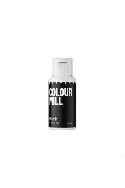 Colour Mill Маслоустойчив хранителен оцветител, – Черен, 20 мл