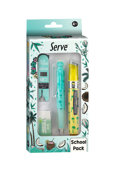 Serve Deep Dörtlü Set Doğa Serisi 07mm