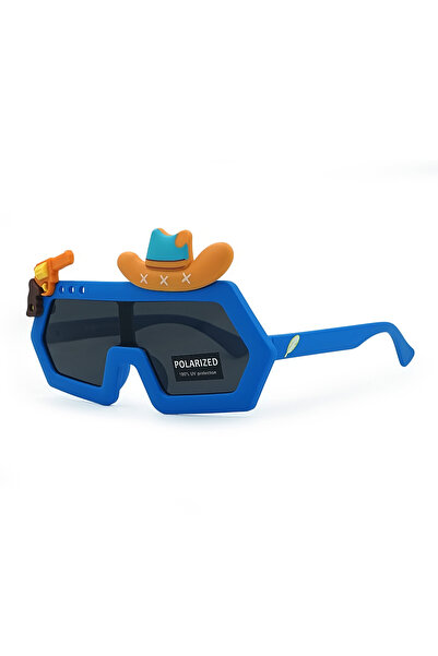 kiddos Εύκαμπτα Cowboy Μπλε Παιδικά Γυαλιά Ηλίου, Polarized