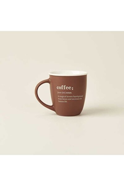 MİEN Coffee Motto Mug - Colorful - 370 ml
