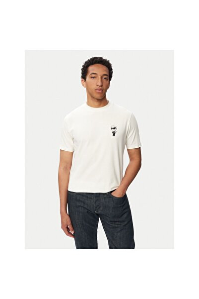 Karl Lagerfeld Tricou bărbătesc 755048 563235 Alb