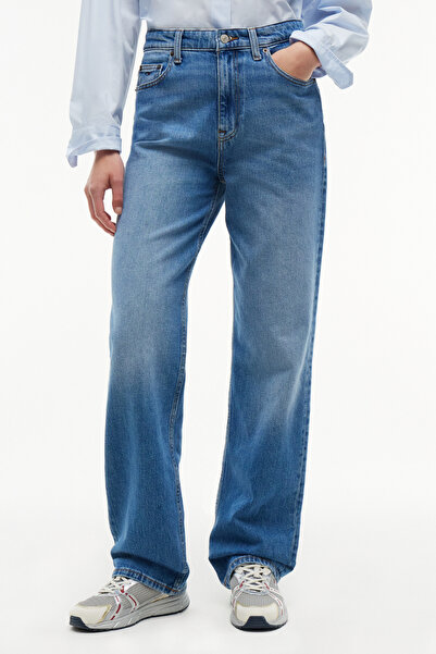 Tommy Hilfiger Layla High Waist Straight Cut Women's Blue Jean Bj0133