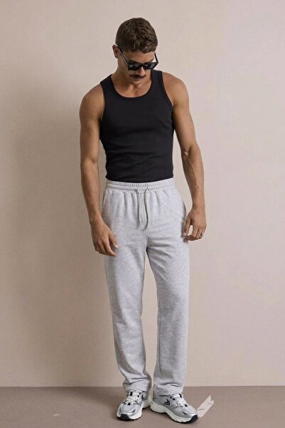 comstar Men's Loose-Fit Comfortable Fit A.Gray Sweatpants