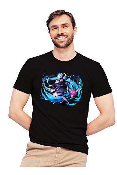 Generic Fashion World High Quality Printed Cotton T-Shirt Anime Design Riseru...
