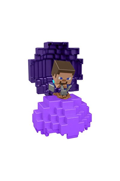 mattel Minecraft Mini Ouă Cu Figurină Mc Mace Mashin' Steve (JJV85)