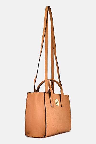Christian Lacroix CXL by Women Brand Logo Satchel Bag, Brown