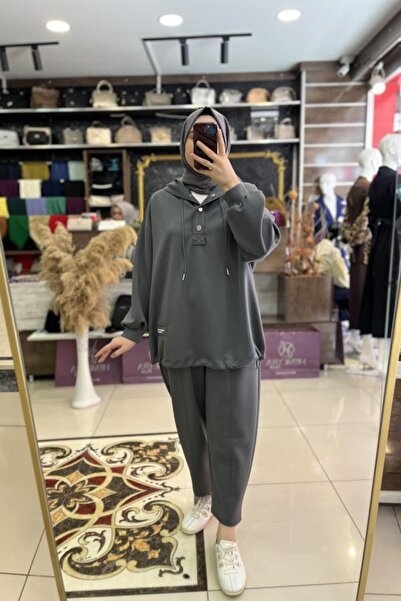 HÜMEYRA BUTİK Cut-Out Detailed Tapered Jogger