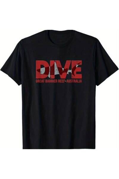 NOURAM Australia Shark Dive Great Barrier Reef Diving T-Shirt