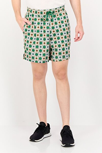 Puma Men Sportswear Fit Allover Print Outdoor Shorts, Multicolor