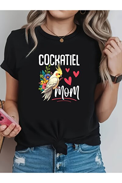 212Wear Women's T-shirt, "RoosterATIEL Mom" for Bird Enthusiasts, Featuring a...