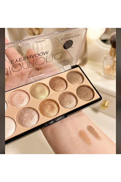 RS Ronassi Ronassi Cosmetics Diamond 10'lu Far Paleti