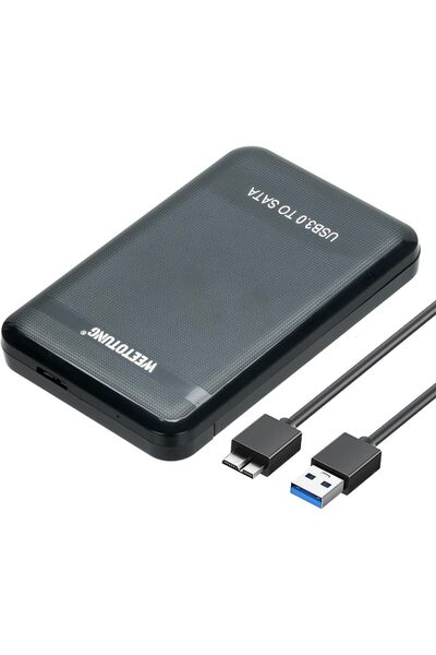 Weetotung 2.5'' SSD HDD External Hard Drive Enclosure for sata - USB3.0 5Gbps...