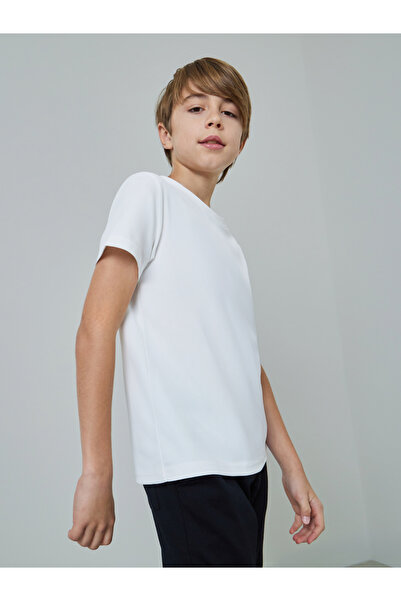 Styli قميص رياضي قطني للمراهقين، تي شيرت للأنشطة الرياضية