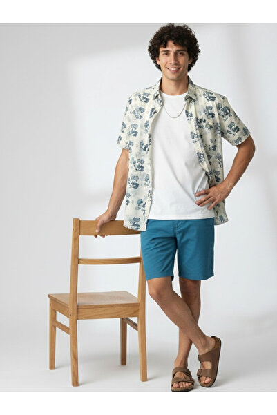 TRULOOM By Styli Men Classic Floral Printed Casual Shirt