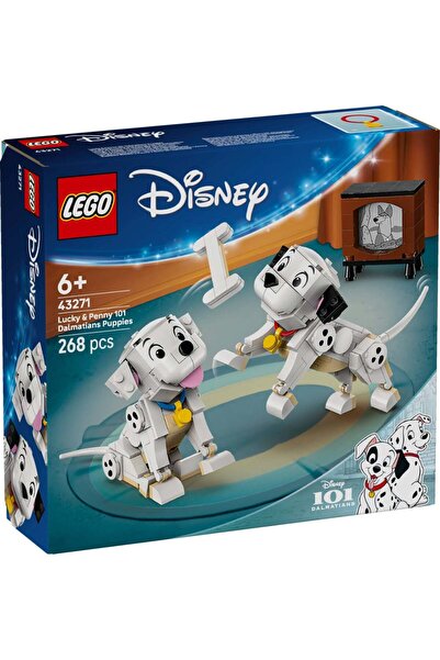 LEGO ® Disney Classics - Catelusii Lucky si Penny din 101 Dalmatieni (43271)