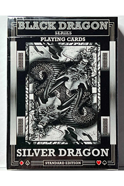 USPCC Silver Dragon – Standard Edition Playing Cards