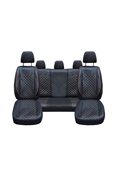 DELUXETUNING Set huse scaune auto, universale, fata-spate, bancheta fractiona...