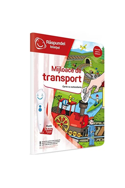 Raspundel Istetel Carte interactiva cu autocolante, Raspundel Istetel, Mijloa...