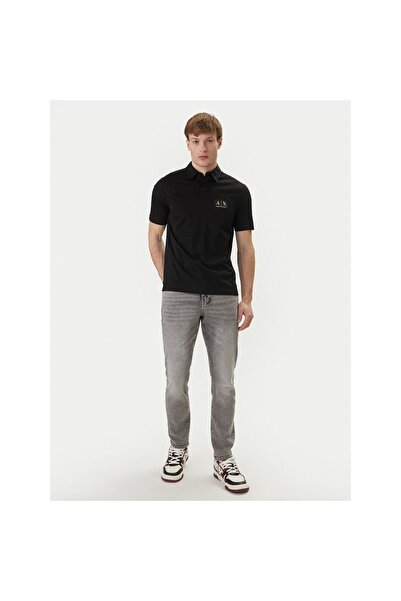 Armani Exchange Polo bărbați XM002232 AF10364 Negru