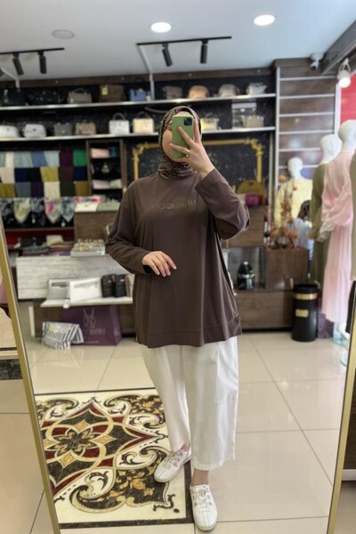 HUMEYRA سترة توناتون الأساسية المطبوعة