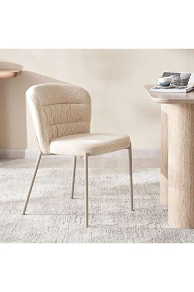 PAN HOME ARLO DINING CHAIR - WHITE GREY