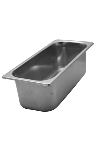 OEM Recipient din oțel inoxidabil pentru congelare VGN, 5 litri, 360x165x120mm
