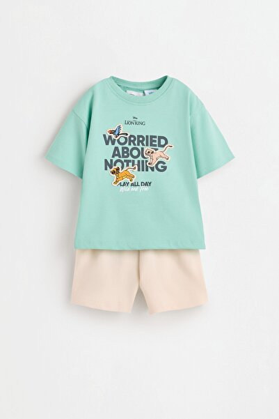 LEFTIES The Lion King ©Disney t-shirt ve bermuda şort takımı