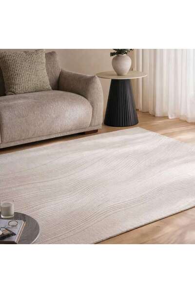 PAN HOME Flowner Soft & Comfort Rug 200x290cm - Ivory