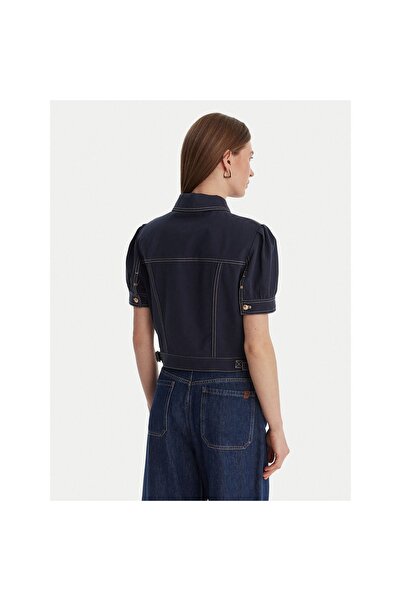 Guess Geacă de blugi pentru femei W6GL08W1804 Bleumarin