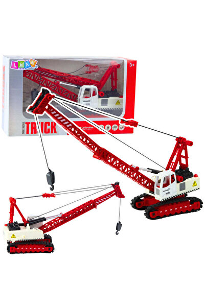 LEAN Macara cu cabină rotativă, 24,5 x 14 x 9 cm, roșu, 28749