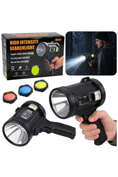 LEAN Lanterna LED cu 6 moduri, filtre interschimbabile, 27713