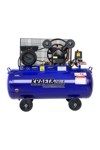 Kraft&dele Compresor cu 2 pistoane, 100 l, 230 V, KD 4054