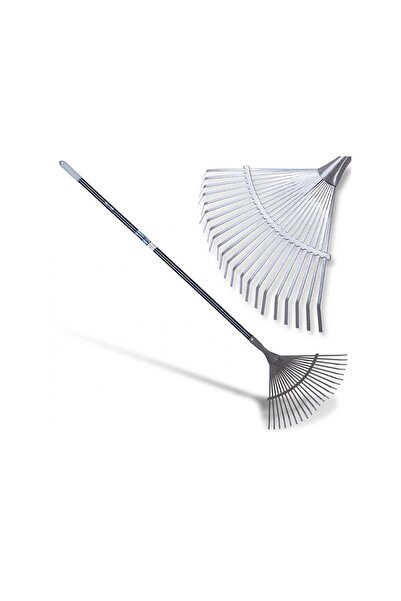 GEKO Greblă metalică cu lame Hard Line, 22 dinți, 150 cm, G66551