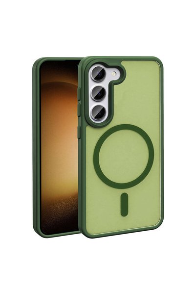 Giz Story Galaxy S23 Case Magsafe Supported Camera Raised Silicone Matte Anti...