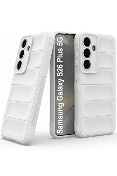 Rivor Samsung Galaxy S26 Plus+ Uyumlu Kılıf Kamera Korumalı Parmak İzi Bırakm...