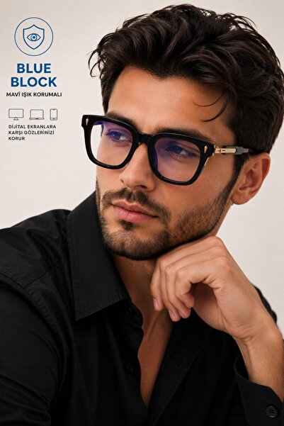 LUPİX Blue Block Mavi Işık Korumalı Bilgisayar Gözlüğü | UV400 Korumalı | Haf...